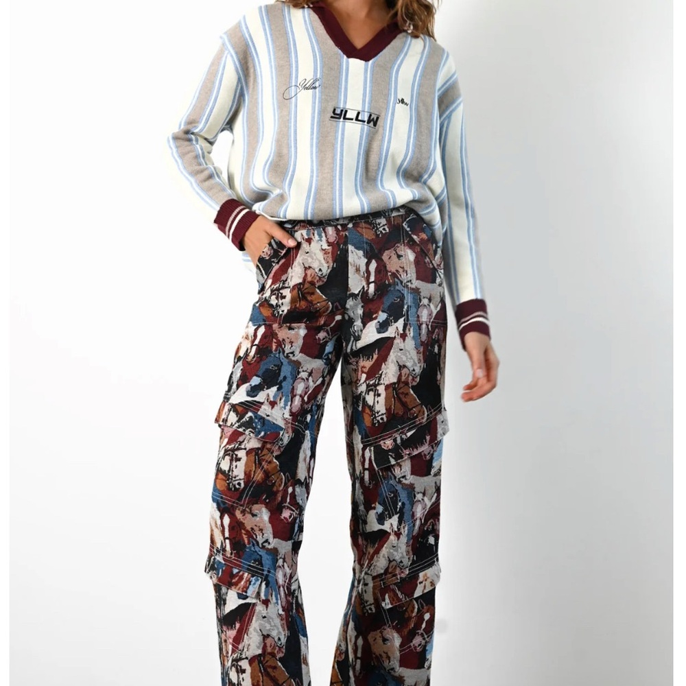 Yellow the Label - NWT Dutton Cargo Pants in Troupe, Size M